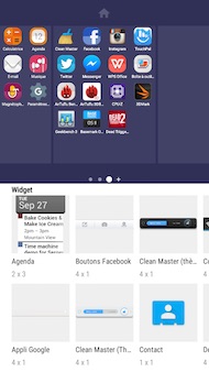 ZTE Blade V6 interface