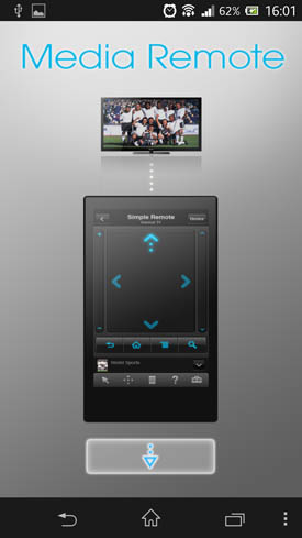  Sony Xperia Z remote
