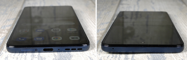 Connectique du Motorola edge 30