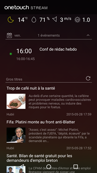 Alcatel OneTouch Idol 3 : OneTouch Stream