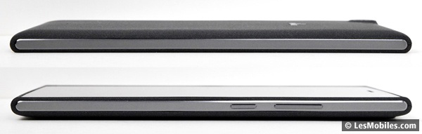 Wiko RIDGE 4G : gauche / droite