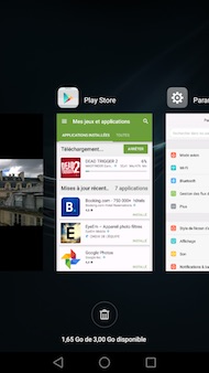 Huawei P9 interface