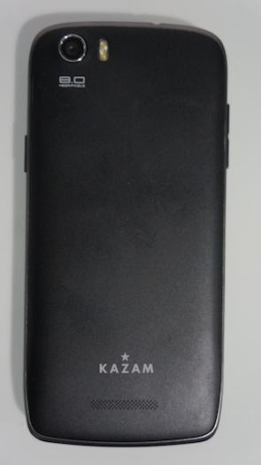 Kazam Thunder Q4.5 : de dos