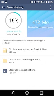 LG G4 interface