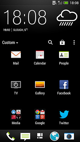 Prise en main du HTC One
