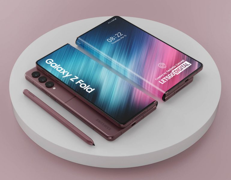 Galaxy Z futur concept