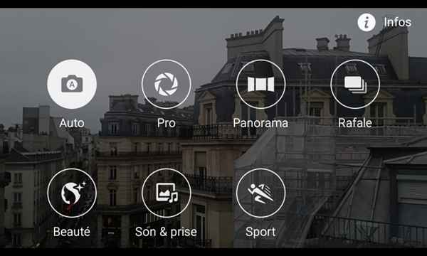 Samsung Galaxy J1 (2016) : Appareil photo