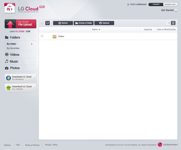 LG Cloud