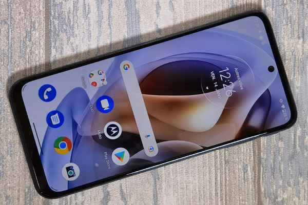 Ecran du Motorola Moto G31