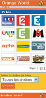 Portail TV Orange World