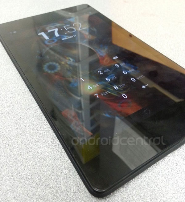 Photos en fuite de la Google Nexus 2 7''