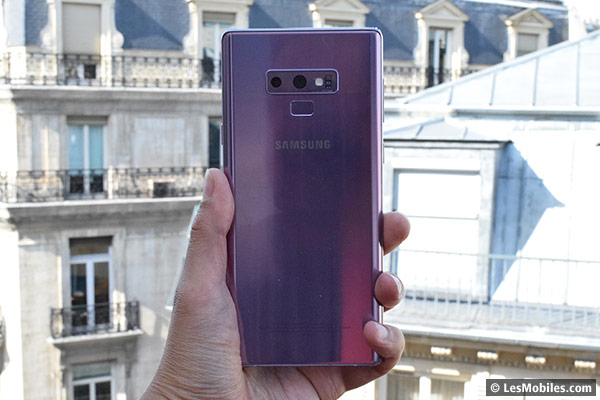 Samsung Galaxy Note 9 prise en main