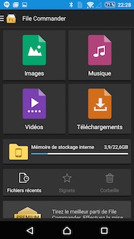 Sony Xperia Z3+ interface
