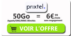 promo prixtel 50go