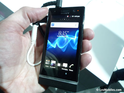 Les prix des Sony Xperia P et Xperia U (MWC 2012)