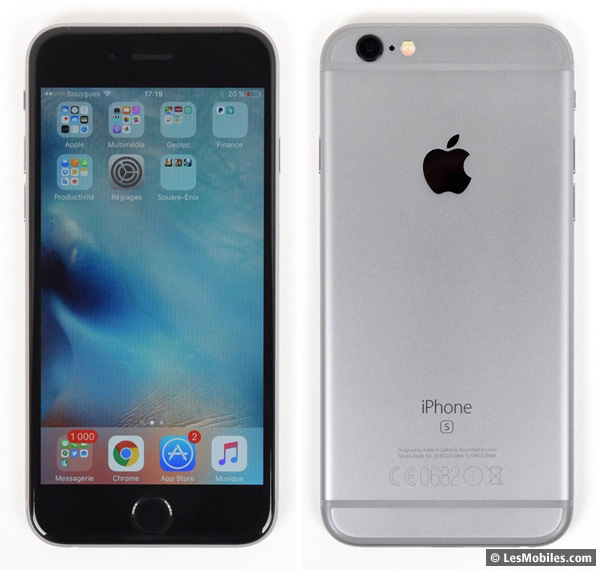 Apple iPhone 6S prise en main