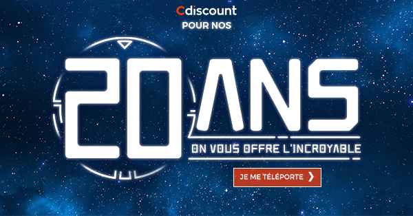 Bon plan : 5 smartphones en promotion pour les 20 ans de Cdiscount