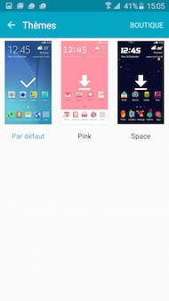 Galaxy S6 Edge interface