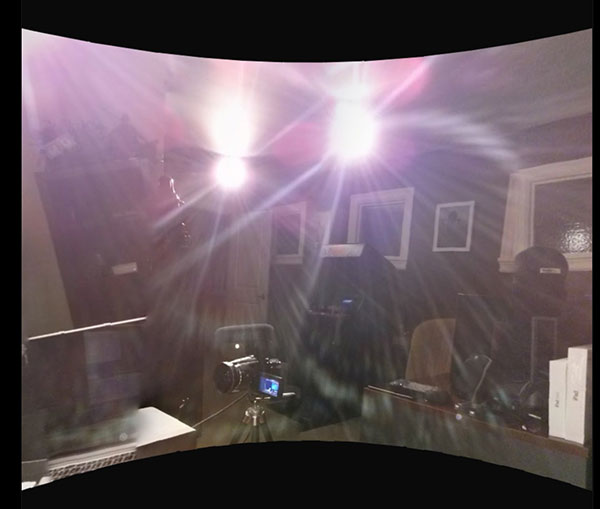 Google Nexus 4 : les photos affligées du même halo violet que celles de l'iPhone 5