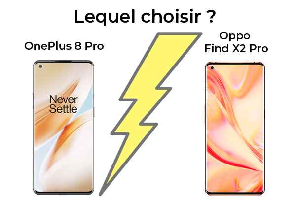 OnePlus 8 Pro contre Oppo Find X2 Pro, lequel est le meilleur ?
