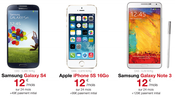 Free Mobile se lance dans la location de smartphones