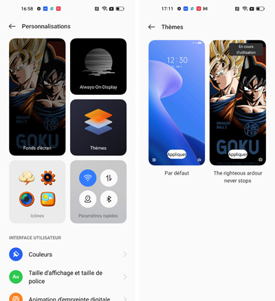 Realme GT Neo 3T Dragon Ball edition interface 2