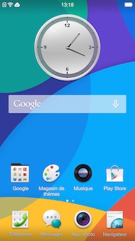 Oppo R5 interface