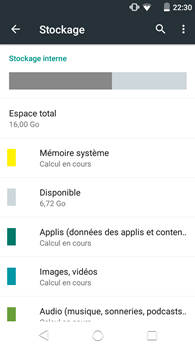 Wiko Pulp Fab 4G : stockage
