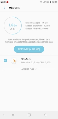 Samsung Galaxy A6 performance