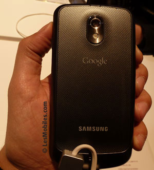 Samsung Galaxy Nexus Android 4.0 Ice Cream sandwich prise en main avant première
