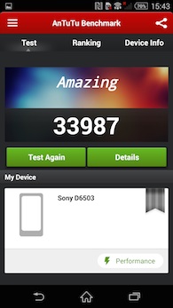 Sony Xperia Z2 Antutu