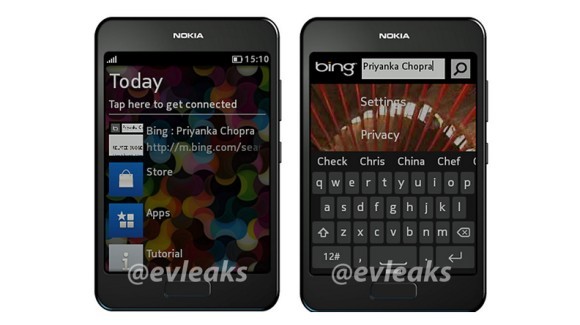 Nokia Asha non-identifié
