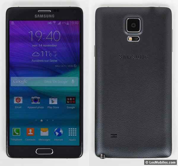 Galaxy Note 4 prise en main