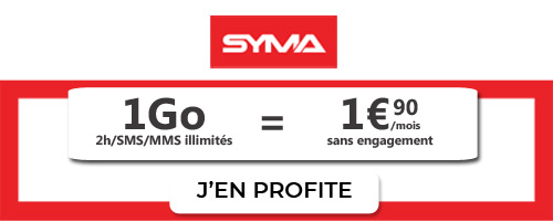 Forfait Syma 1Go