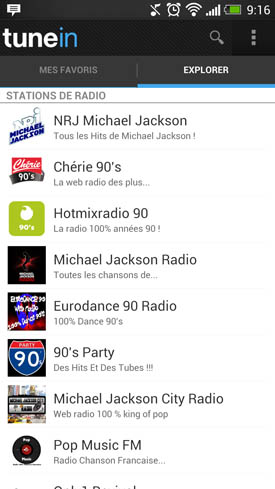 HTC One : radio