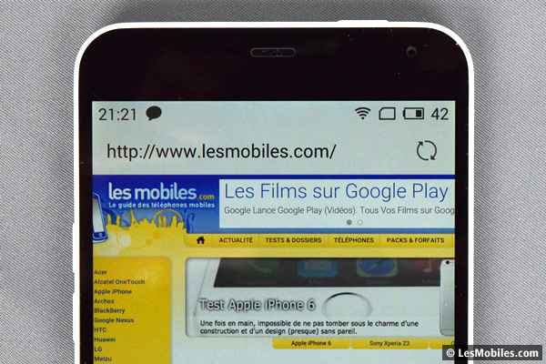 Meizu m1 note prise en main