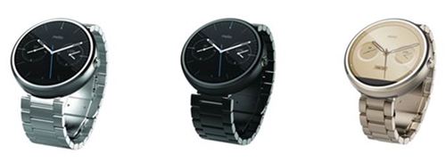 Motorola Moto 360 : les modèles avec bracelet en acier arrivent en France