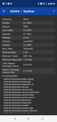 Wiko View 2 performance