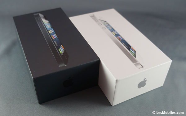Comparatif photos iPhone 5 blanc vs noir vs iPhone 4S