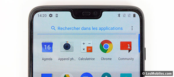 OnePlus 6 encoche