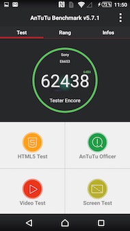 Sony Xperia Z5 performance