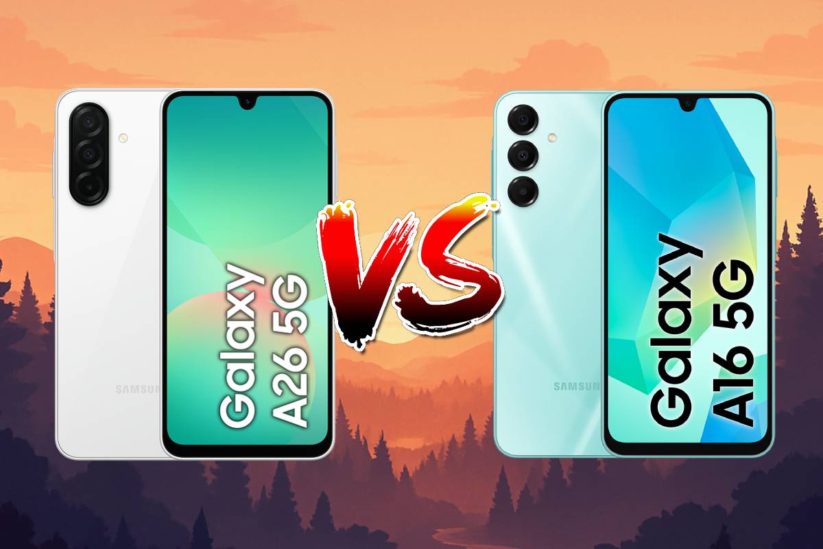 duel entre le samsung Galaxy A26 et A16. pour savoir qui a le meilleur rapport qualité prix