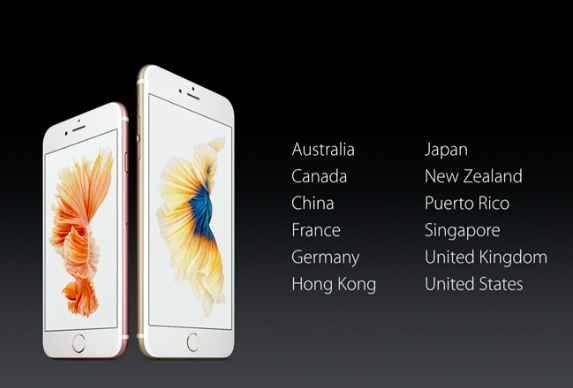 iPhone 6S et 6S Plus