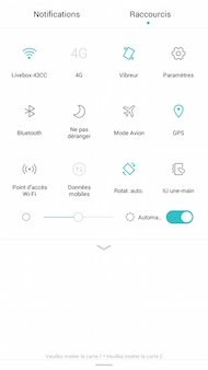 Honor 4X interface