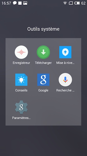 Meizu MX5 interface