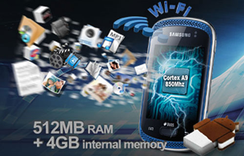 Samsung Galaxy Music et Galaxy Music DUOS