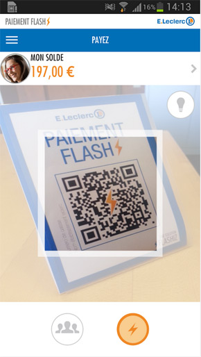 E.Leclerc : Paiement Flash
