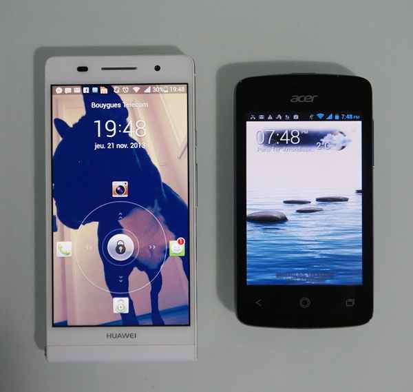 Huawei Ascend P6 / Acer Liquid Z3
