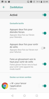 Asus ZenFone Max Pro (M1) ZenMotion