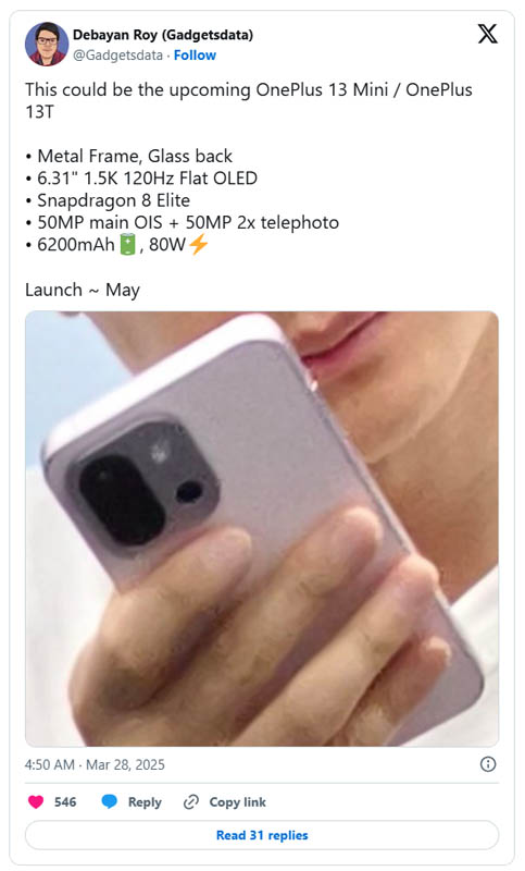 OnePlus 13T